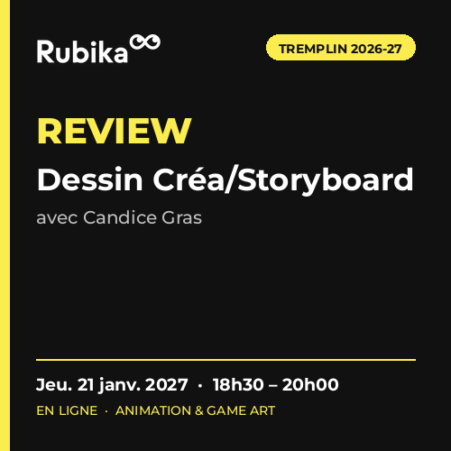 Tremplin – Review Dessin Créa/Storyboard – Candice Gras