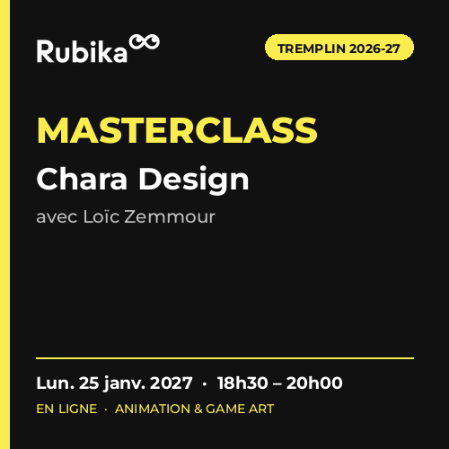 Tremplin – Masterclass Chara Design – Loïc Zemmour