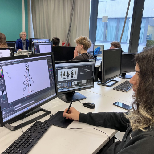 Animation 2D - Séjour d'initiation au Campus Valenciennes